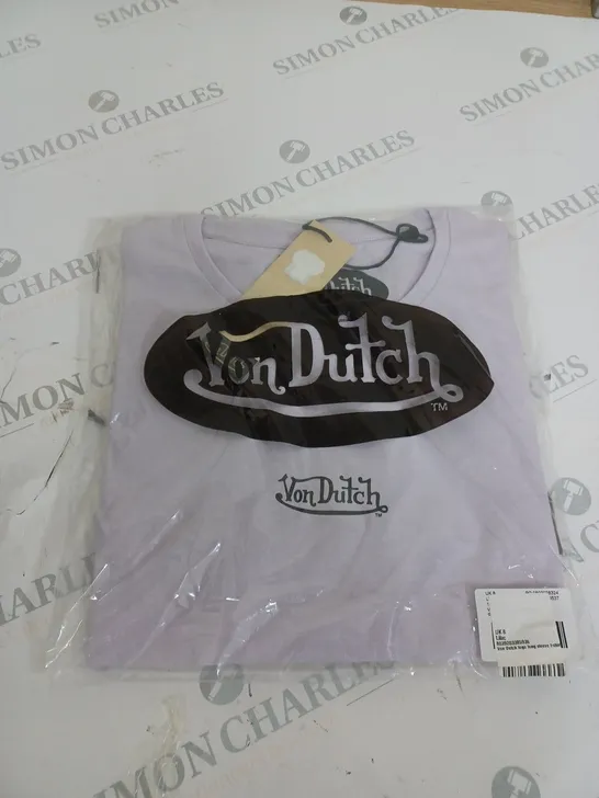 VON DUTCH OVERSIZED T-SHIRT SIZE 8