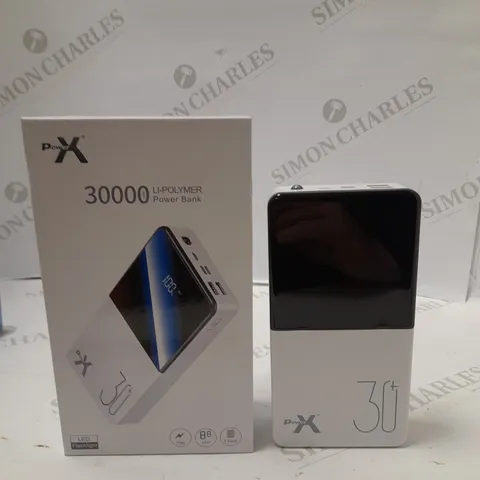 POWERX 30000MAH LI-POLYMER POWER BANK 