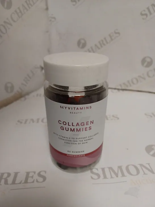 MYVITAMINS BEAUTY COLLAGEN GUMMIES - POMEGRANATE 