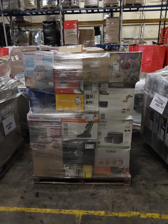 PALLET OF APPROXIMATELY 34 UNPROCESSED RAW RETURN HOUSEHOLD AND ELECTRICAL GOODS TO INCLUDE;