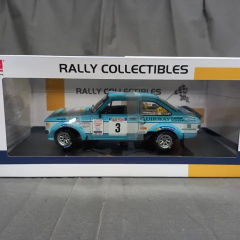 RALLY COLLECTIBLES FORD ESCORT RS 1800 #4859R - WINNER WEST WALES RALLY SPARES JAFFA STAGES 2015