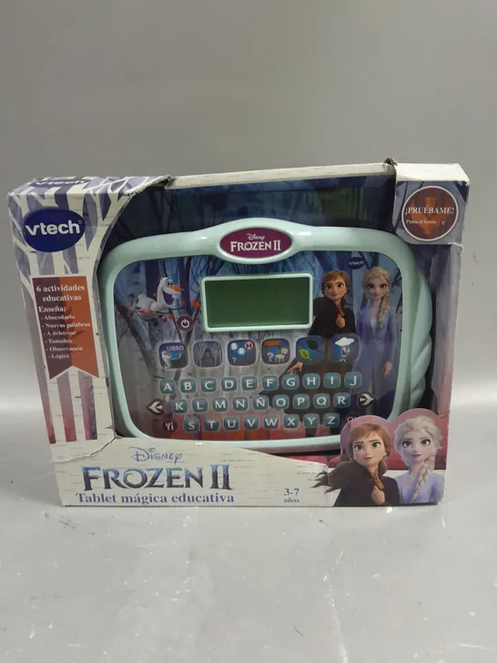 BOXED VTECH SPANISH DISNEY FROZEN 2 TABLET