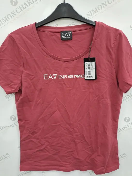 EMPORIO ARMANI PINK T-SHIRT - EU L