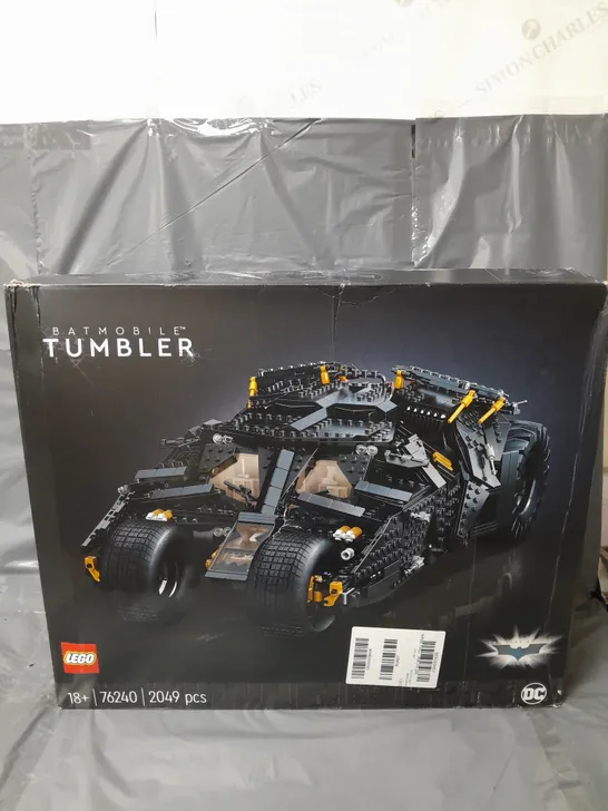 BOXED LEGO 76240 BATMAN THE DARK KNIGHT TRILOGY BATMOBILE TUMBLER RRP £229.99