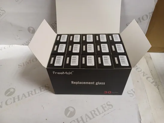 FREEMAX REPLACEMENT GLASS - 12 BOXES 