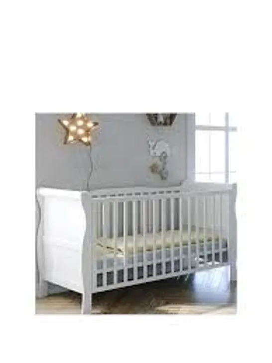 LITTLE ACORNS SLEIGH COTBED (EXC DRAWER) RRP £229.99