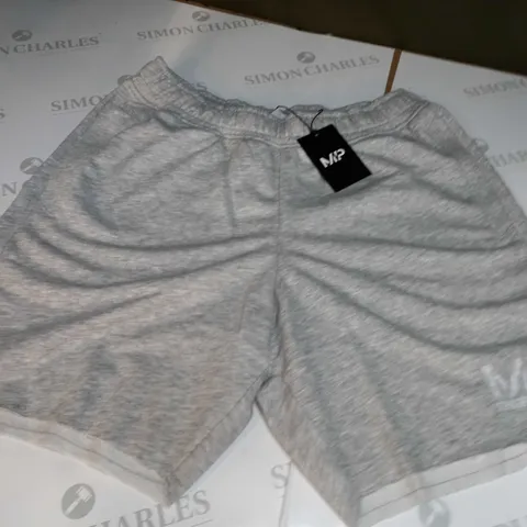 MP TEMPO COTTON SWEATSHORTS IN STORM GREY - SMALL