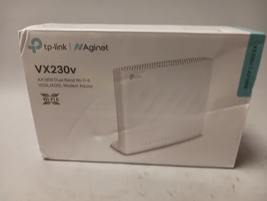 BOXED TP-LINK VX230V DUAL BAND WI-FI 6 MODEM ROUTER