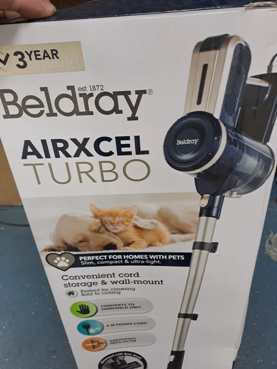 BOXED BELDRAY AIRXCEL TURBO VACUUM