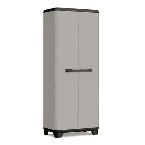 BOXED 173CM X 68CM X 39CM VERONA KETER STORAGE CABINET WITH SHELVES (1 BOX)