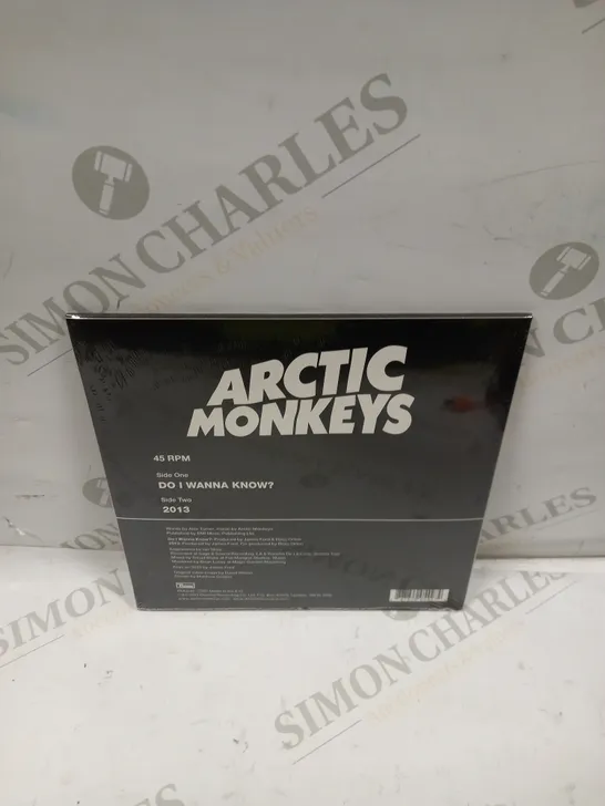 SEALED ARCTIC MONKEYS DO I WANNA KNOW? 7" VINYL 