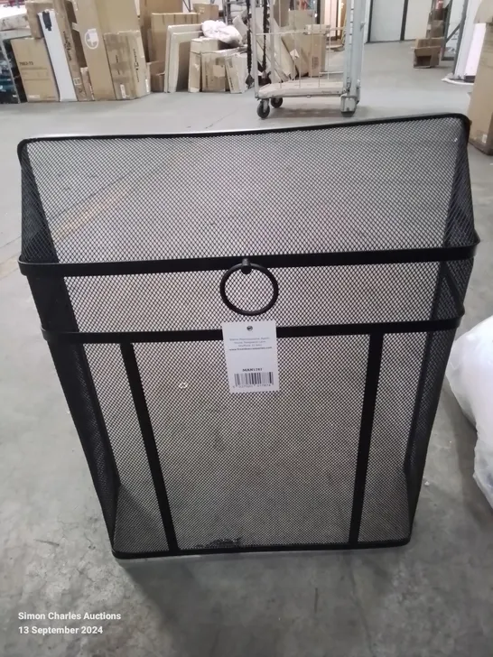 MALVERN 1 PANEL STEEL FIREPLACE SCREEN