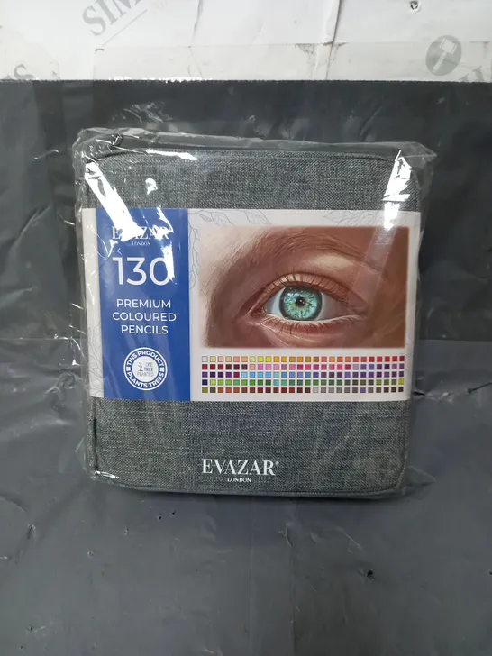 SEALED EVAZAR 130PCE PREMIUM COLOURED PENCILS