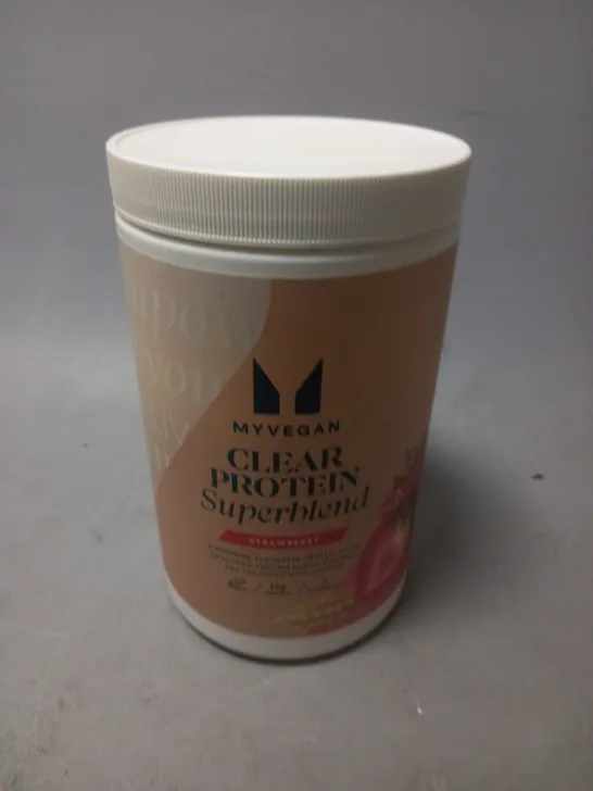 MYVEGAN CLEAR PROTEIN SUPERBLEND STRAWBERRY 480G 