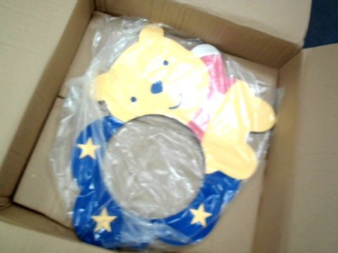 BOXED KIDS LED TEDDY CEILING LIGHT IN YELLOW