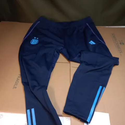 ADIDAS AEROREADY TRACK PANTS - BLUE SIZE XL