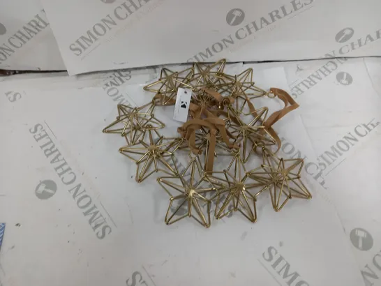 K BY KELLY HOPPEN HANDMADE STAR GARLAND