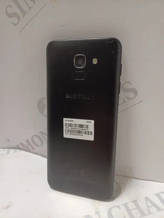 SAMSUNG GALAXY J6 MOBILE PHONE IN BLACK