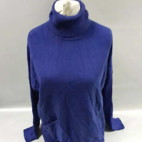 WYNNE LAYERS KNITTED TURTLE NECK JUMPER SIZE M