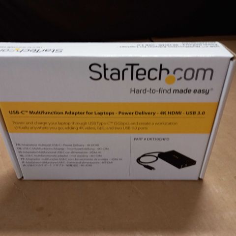BOXED STARTECH USB-C MULTIFUNCTION ADAPTER FOR LAPTOPS