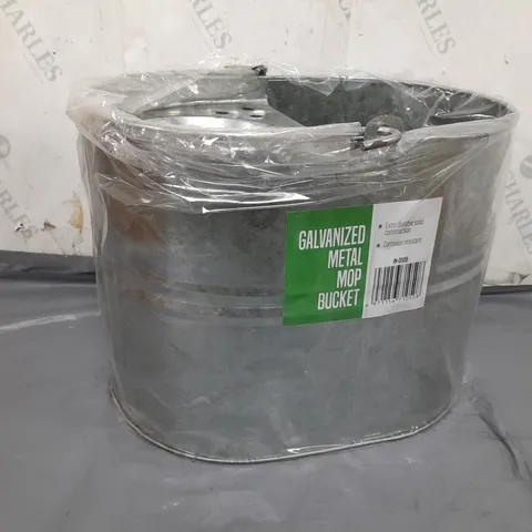 BOXED GALVANISED METAL MOP BUCKET 