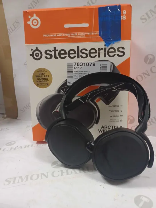 STEEL SERIES ARCTIS 9 WIRELESS GAMING HEADSET