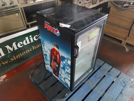 FRIGOGLASS NORCOOL 85 [R290] COMMERCIAL PEPSI MAX BRANDED DRINKS COOLER 