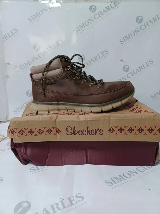 SKECHER BROWN WARM BOOT SIZE 8