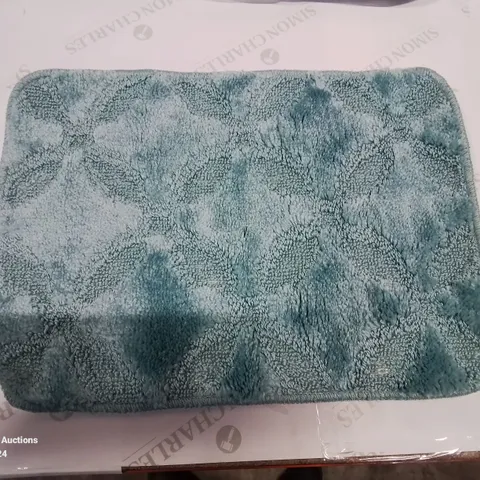 BRAND NEW PACO HOME 40X55CM TURQUOISE BATH MAT