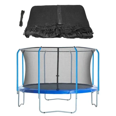 BOXED TRAMPOLINE REPLACEMENT ENCLOSURE SURROUND SAFETY NET FOR 10FT TRAMPOLINE (1 BOX)