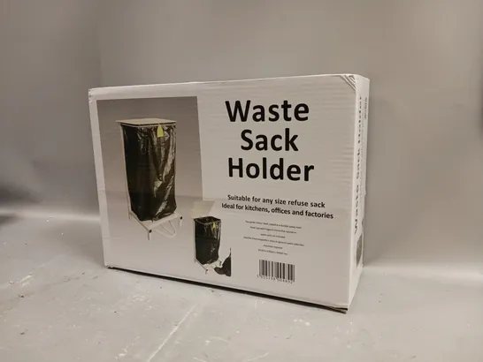 BOXED WHITE WASTE SACK HOLDER