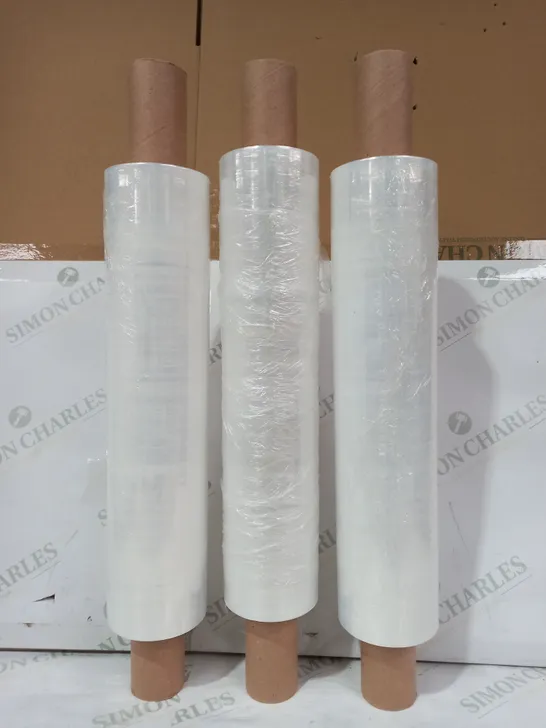 BOX OF APPROXIMATELY 5 ROLLS OF SHRINK WRAP