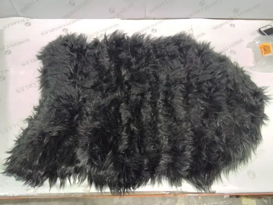 BRAND NEW PACO HOME 960 PLAYA DESIGN 55X80CM SHAGGY BLACK RUG