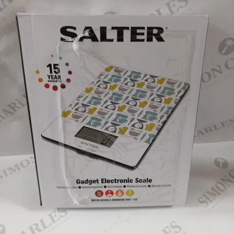 BOXED SALTER GADGET ELECTRONIC SCALE 