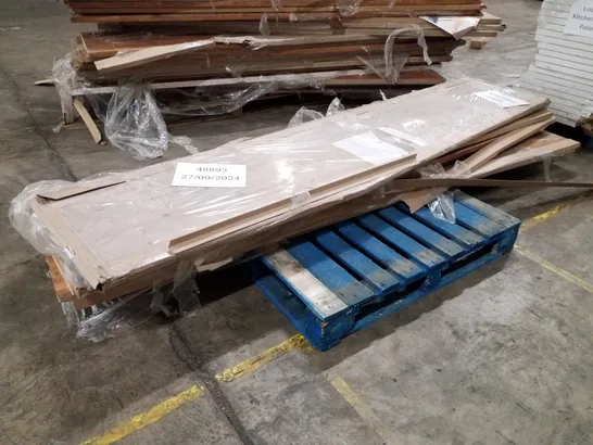 PALLET CONTAINING 6 ASSORTED 300×60CM KITCHEN WORKTOPS 