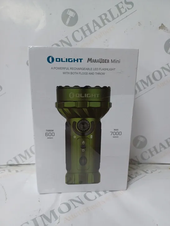 BOXED OLIGHT MARAUDER MINI POWERFUL RECHARGEABLE LED FLASHLIGHT 