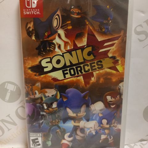 SEALED SONIC FORCES NINTENDO SWITCH GAME