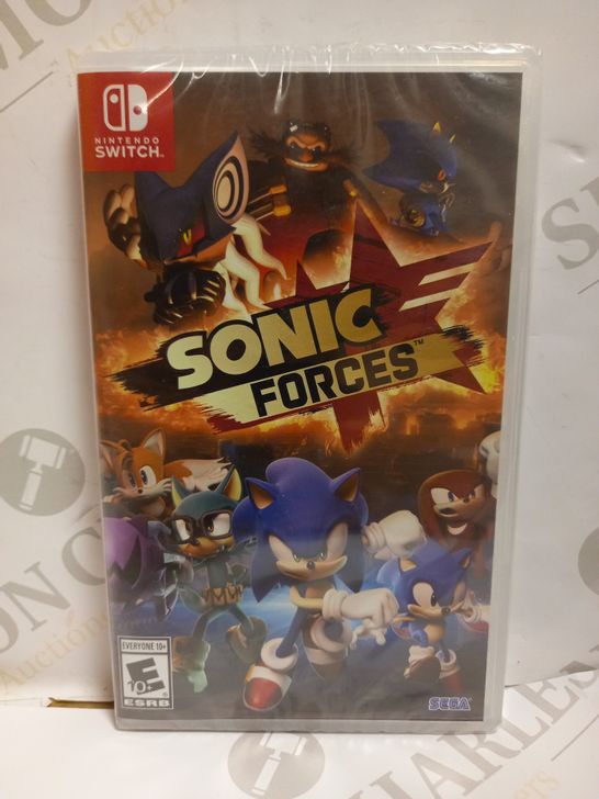 SEALED SONIC FORCES NINTENDO SWITCH GAME