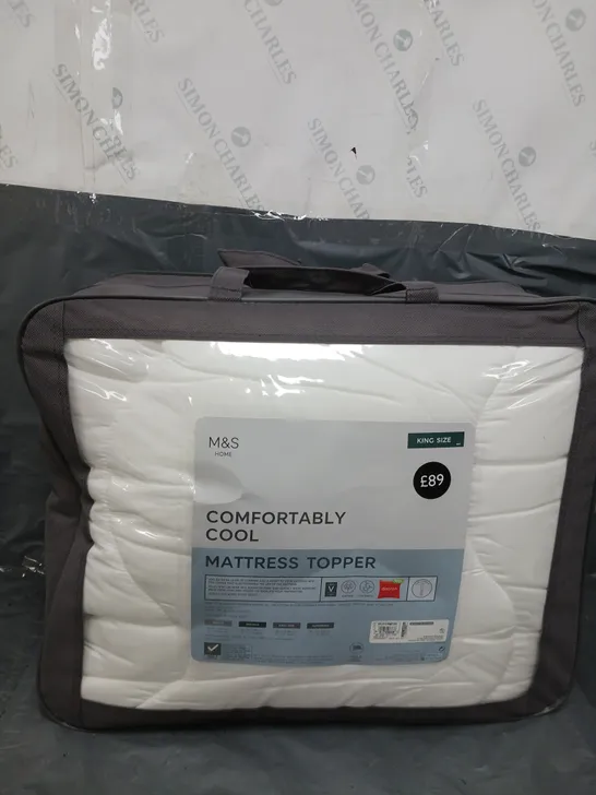 M&S MATTRESS TOPPER SIZE KING SIZE 