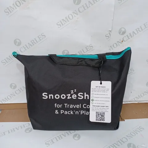 SNOOZESHADE FOR TRAVEL COTS & PACK 'N' PLAYS 