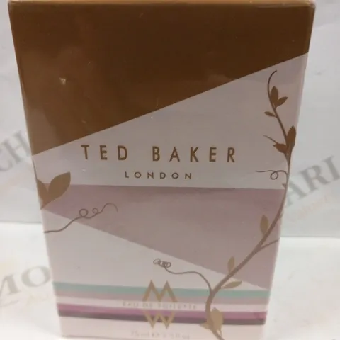 BOXED AND SEALED TED BAKER EAU DE TOILETTE 75ML