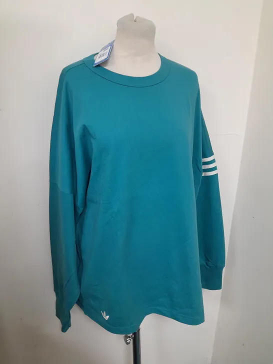 ADIDAS ORIGINAL LONG SLEEVED T-SHIRT SIZE L