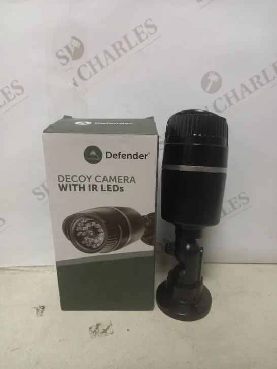 BOXED DENFENDER DECOY CAMERA WITH IR LEDS