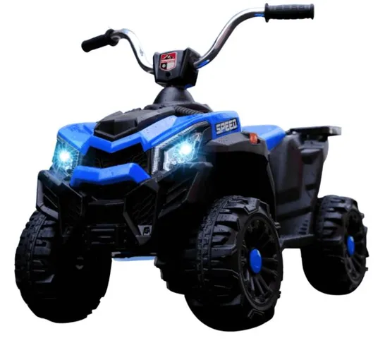 BRAND NEW BOXED MY FIRST 6V TODDLERS QUAD BIKE RIDE ON BLUE 