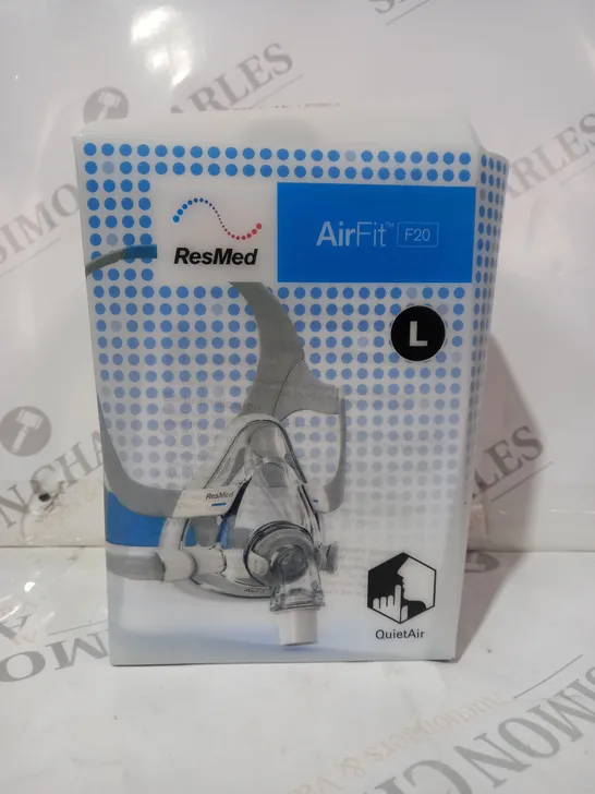 BOXED RESMED AIRFIT F20 MASK SIZE L