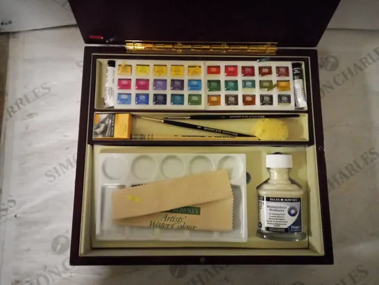 DALER ROWNEY ARTISTS' LUXURY LARGE WATERCOLOUR BOX SET