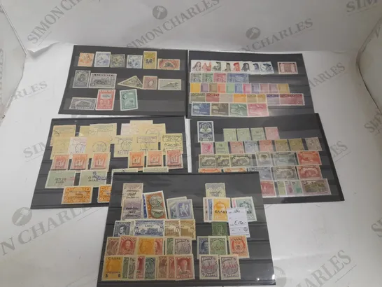 ASSORTMENT OF STAMPS RANGING FROM VARIOUS COUNTRIES & YEARS 