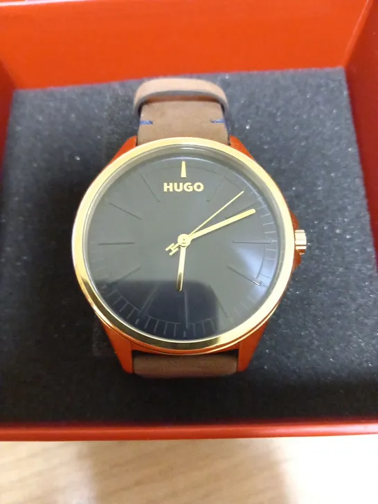 BOXED HUGO BOSS WRIST WATCH