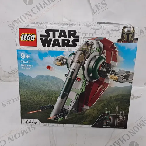 LEGO STAR WARS STAR WARS BOBA FETT STARSHIP SET 75312