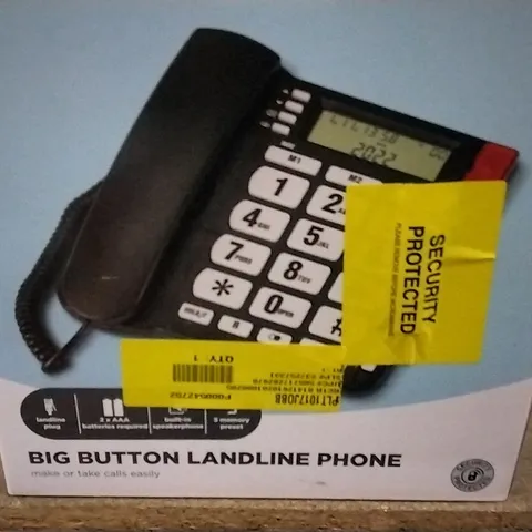 BIG BUTTON LANDLINE PHONE